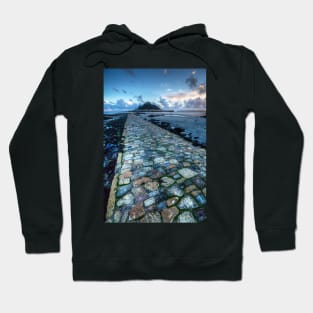 Causeway To St Michael's Mount, Cornwall, UK Hoodie